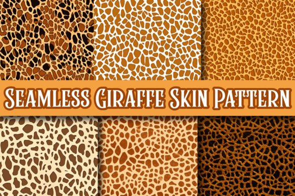 Download Seamless Giraffe Skin Pattern - Premium Resources