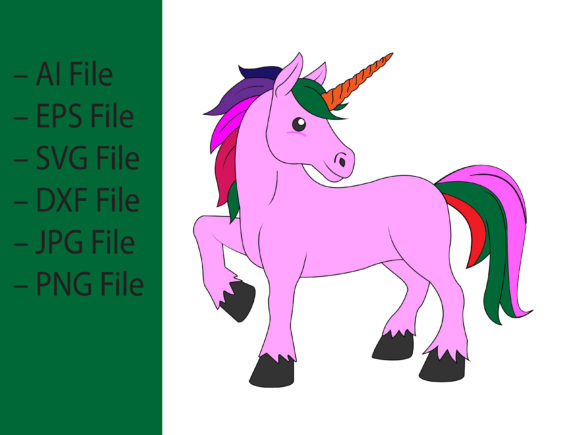 Download Cute and Pretty Unicorn Vector - Pretty Collection